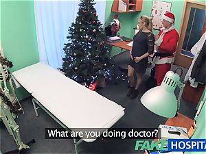 FakeHospital doc Santa blows a load twice this yr